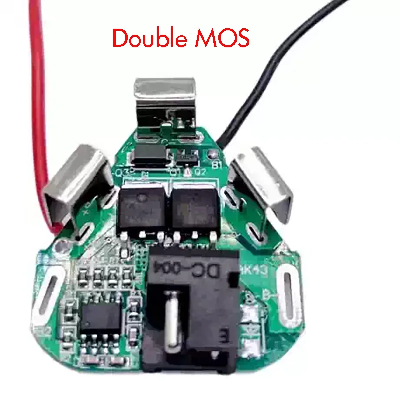 3 String 11.1V/12.6V Lithium Battery Protection Board Single/Double MOS With DC Electric Drill Battery Packs Protection Boards