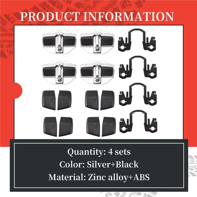 Latest Door Stabilizer Door Lock Protector Latches Stopper Cover For Lexus All Series ES GX460 LC LS LX NX RX UX