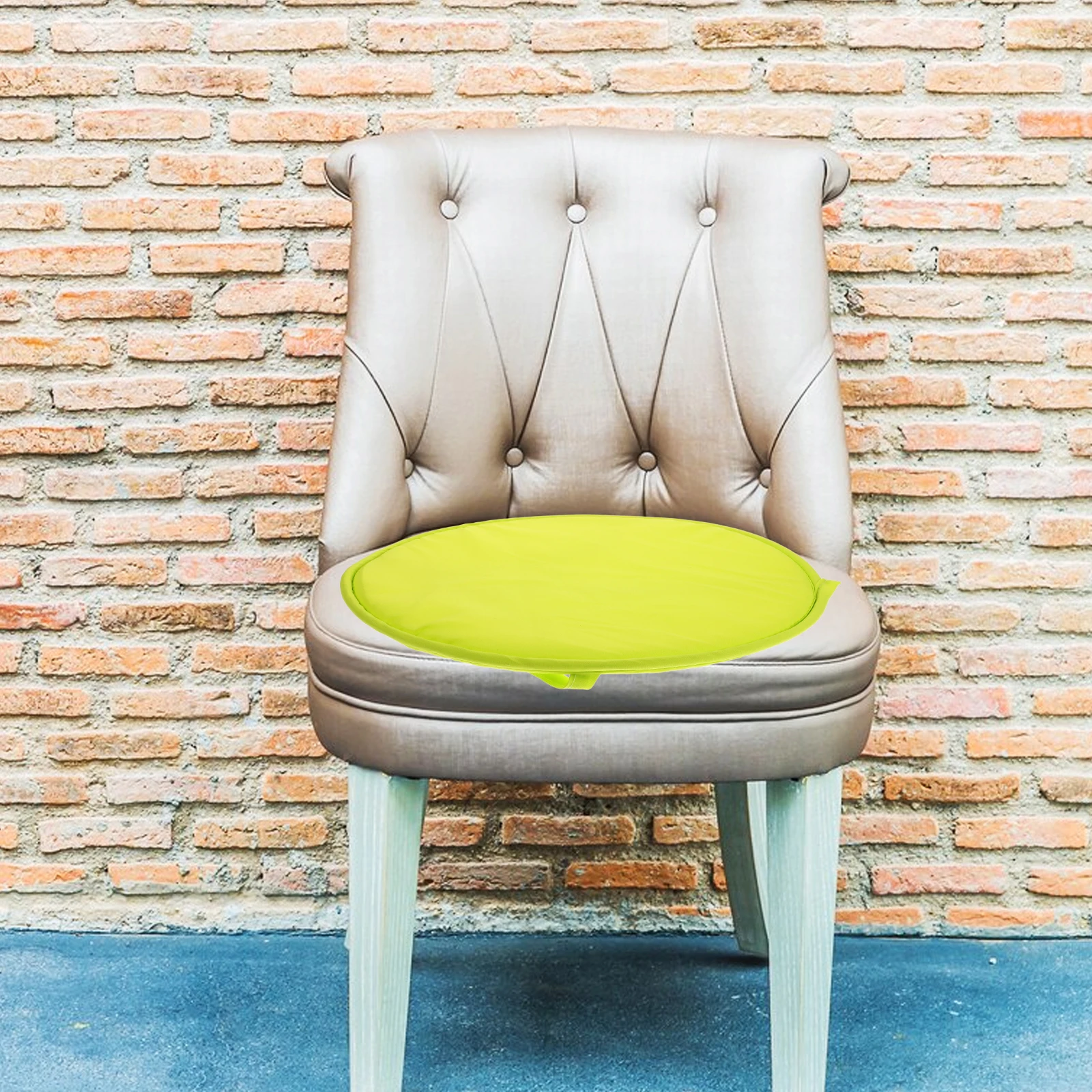

Round Cushion Circular Foam Chair Sponge Seats Chairs Purple Cushions Pad Office