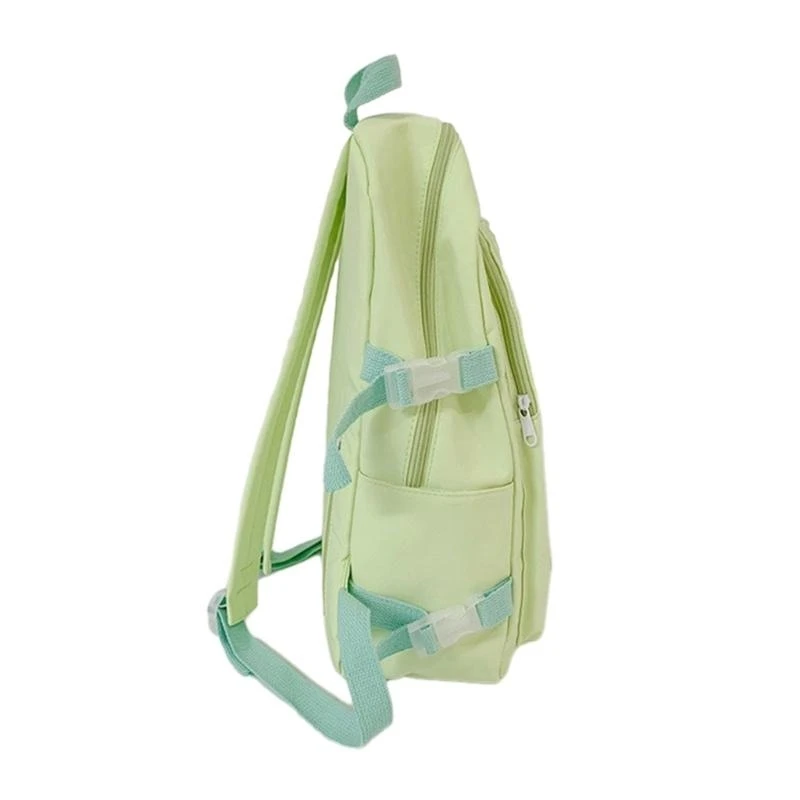 Japanese Cartoon Dog Star Patchwork Backpack for Girls High Capacity and Fashionable School Bag