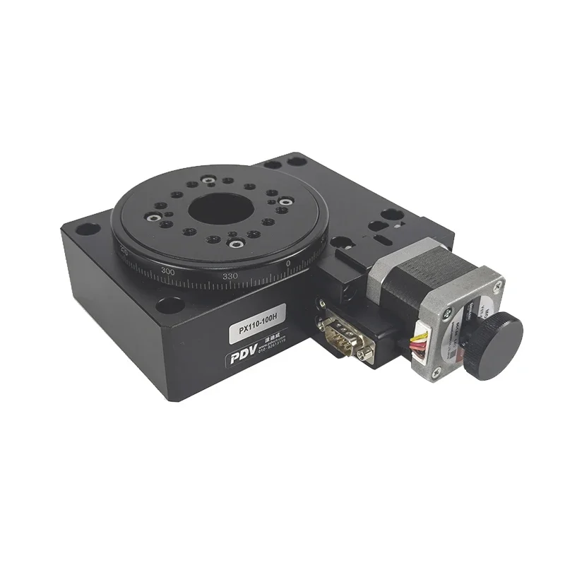 

PX110-200 360-градусные непрерывные моторизованные вращающиеся этапы платформы вращения Этапы конкурентоспособной точности вращающегося стола
