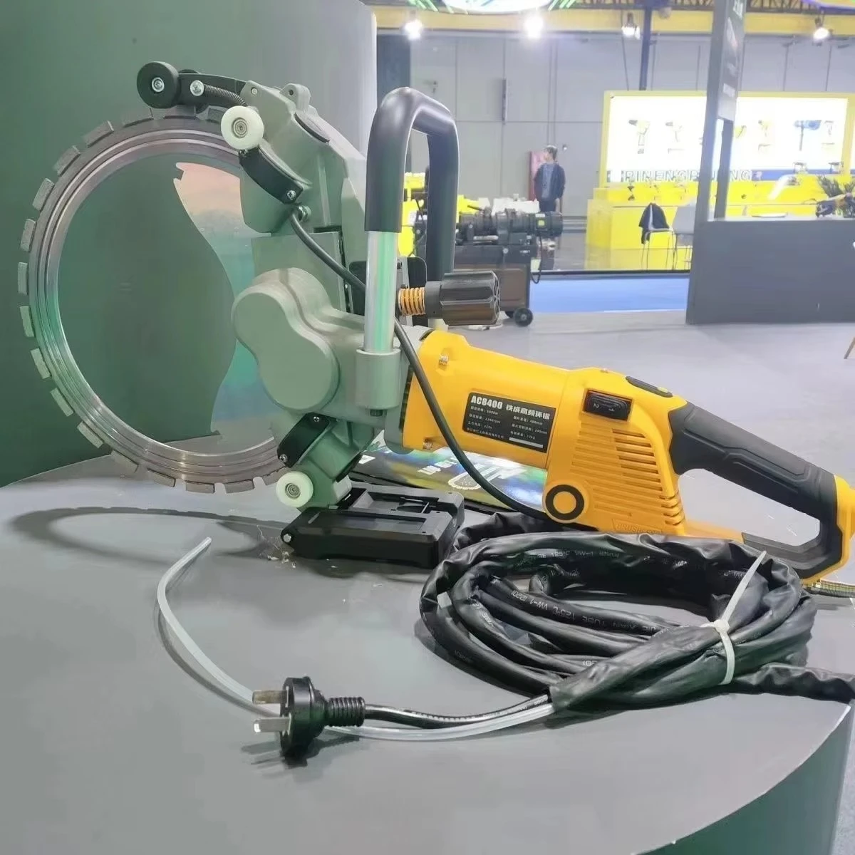 Ring Saw 220V High Frequency Electric Ring Saw Machine 390mm 16 Saw Blade Concrete Wall Cutting Machine for Sale Brushless
