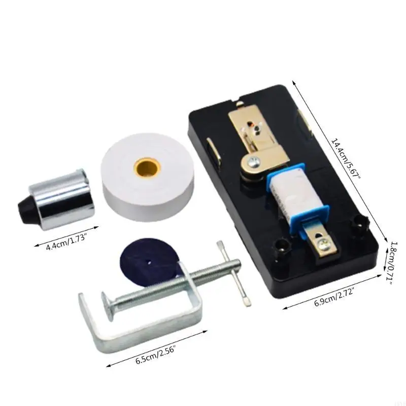 تجارب الفيزياء الشريط نقطة الموقت مشروع العلوم مواد تدريس الفيزياء