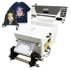 cheapest A3 dtf printer clothing t-shirt printing machine 30cm easy operation with shaking machine