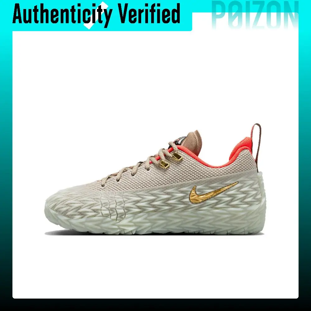 Nike S.T. Charge Low top Basketball Shoes Unisex Light Gray IO8062-001