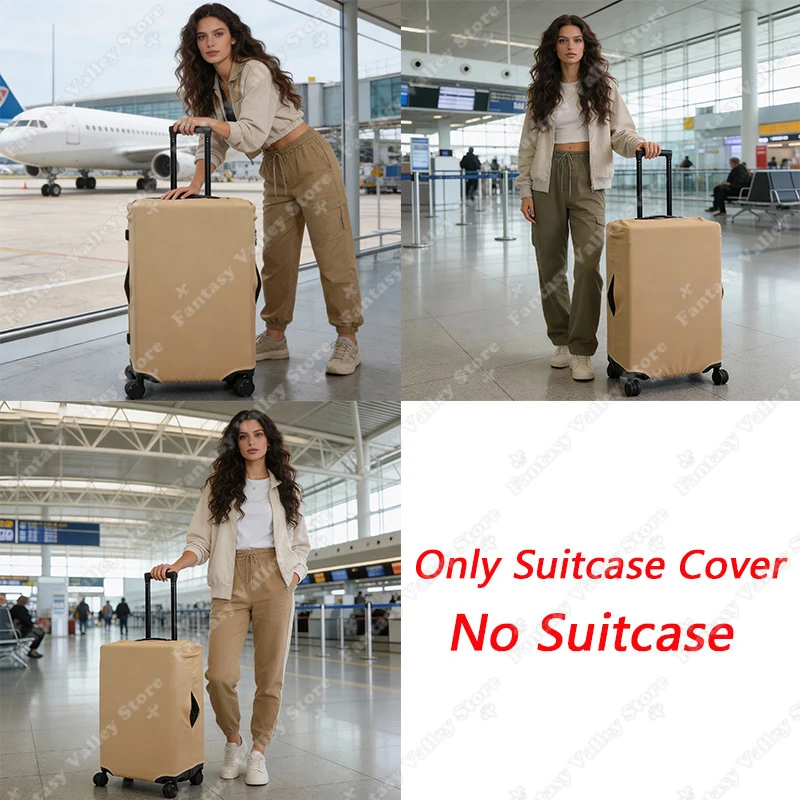 Colorful Owl Printing Luggage Cover Great Horned Owl Trolley Suitcase Protective Covers for 18 To 32 Inch Travel Accessories