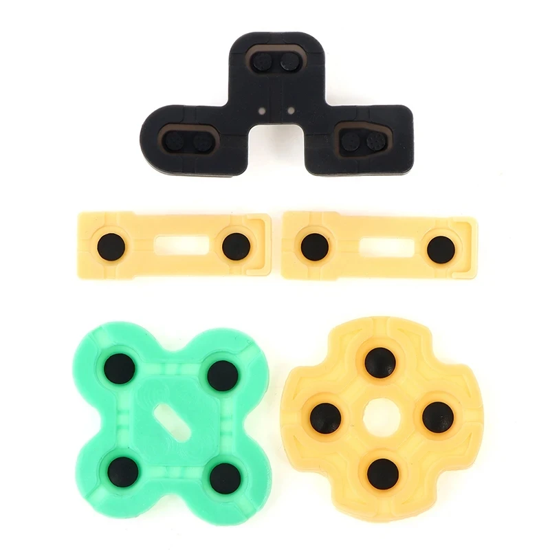 1000Set Conductive Rubber Contact Pad Button D-Pad For PS2 Controller Handle Button Soft Silicone Key Repair Parts