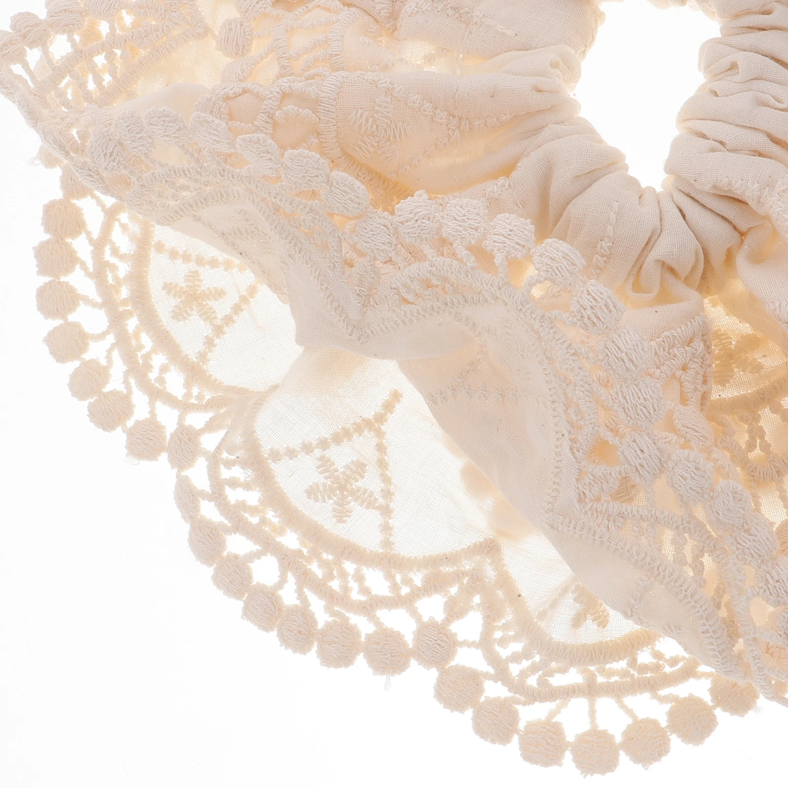 

Korean Style Large Scrunchy Women'S Accessories Replacement Elastic Tie Rope Decorative Cloth Scrunchies For Female Trendy