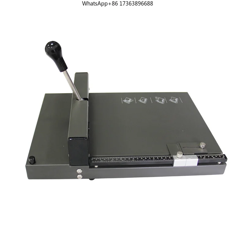 Wuhao 12A Manual Creasing Machine New Condition Multi-Functional Paper Processing Machinery