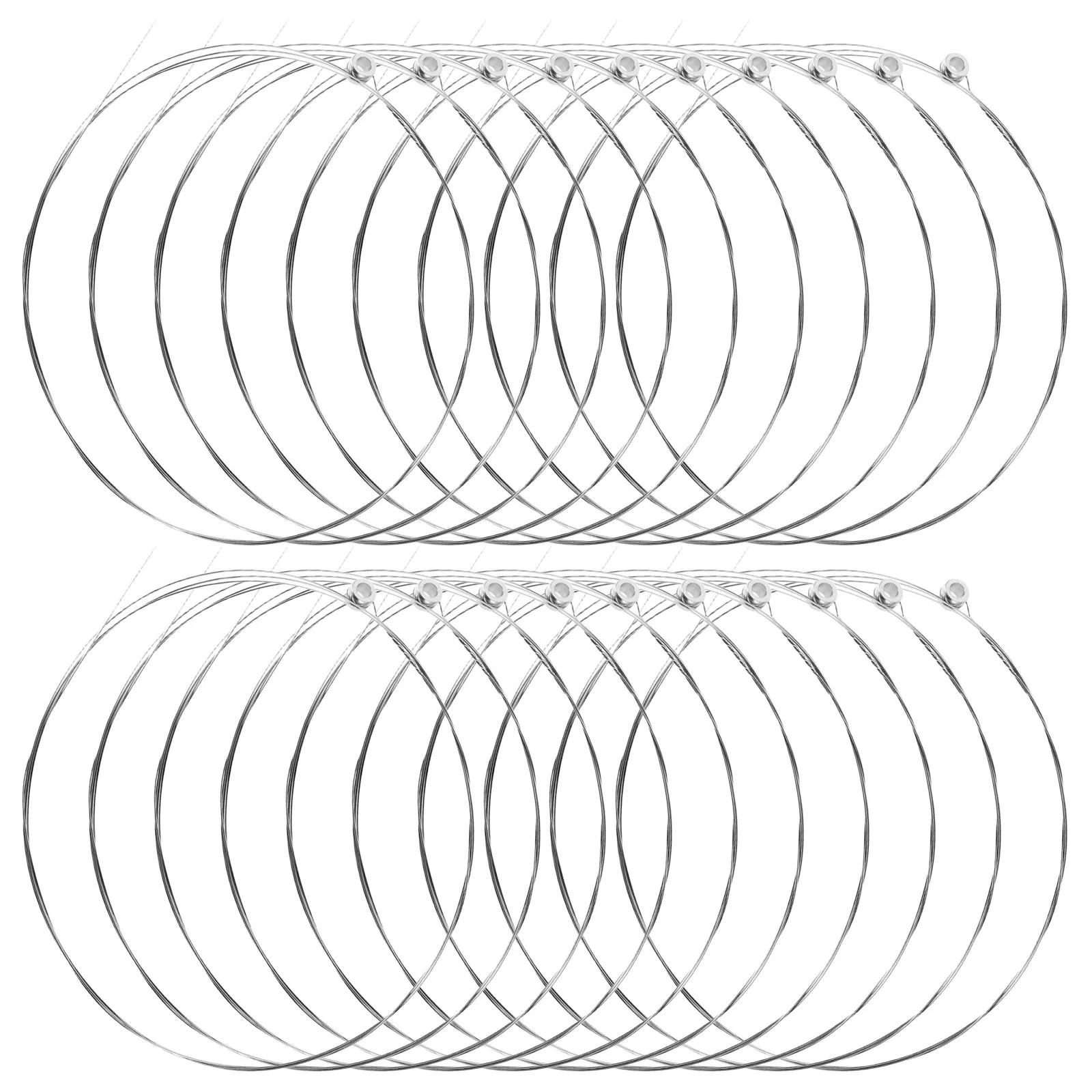 20Pcs Folk Guitar Strings High String Replacement Acoustic Classical Guitar Restring Accessory E 1St String Repair