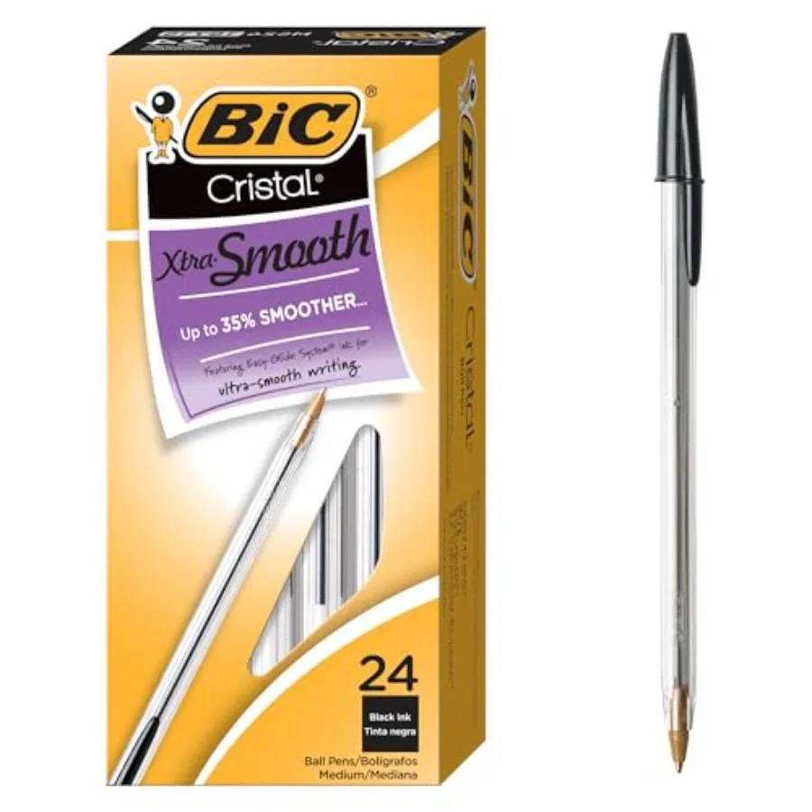 

Cristal Xtra Smooth Black s,,Pack, Extra Smooth and Reliable s