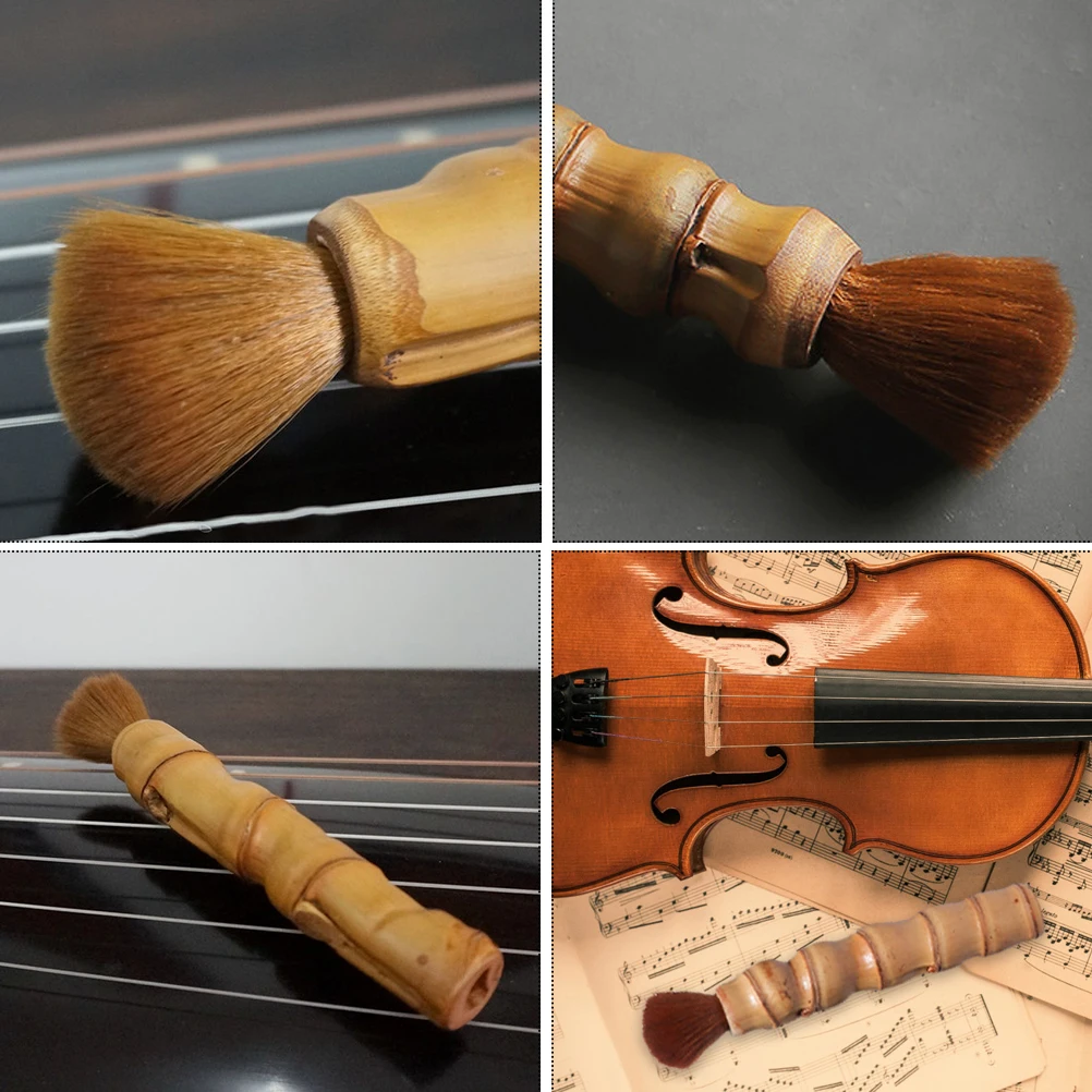 

Instrument Cleaning Brush High-Quality Bristle For Musical Instruments Keyboards Guzheng Guqin Dulcimer Cleaning Tool Dust