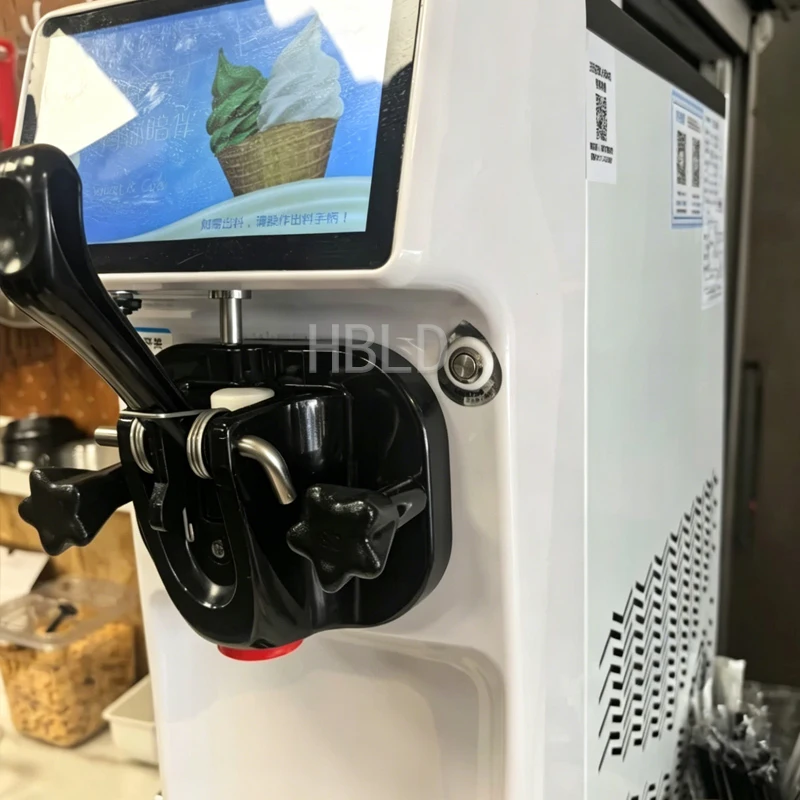 

Mini Commercial Ice Cream Machine 7-Day Operation without Cleaning Sweet Cone Factory Direct Sale for Business Use