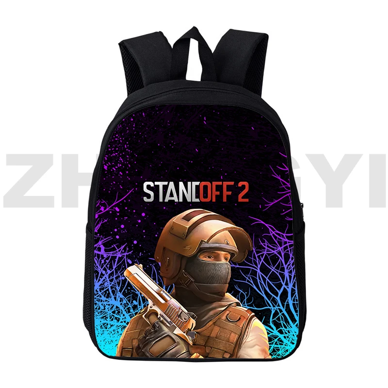 New 3D Print Standoff 2 Backpack Children Game Bags 16 Inch Anime fashion causal Schoolbags Teenager Cosplay Travel Backpack