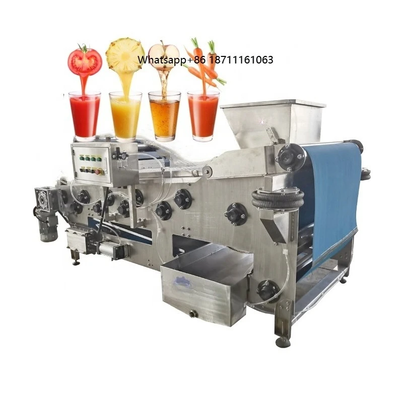 Industrial Fruit Cold Press Juicer Belt Press Juicing Machine  Juicer