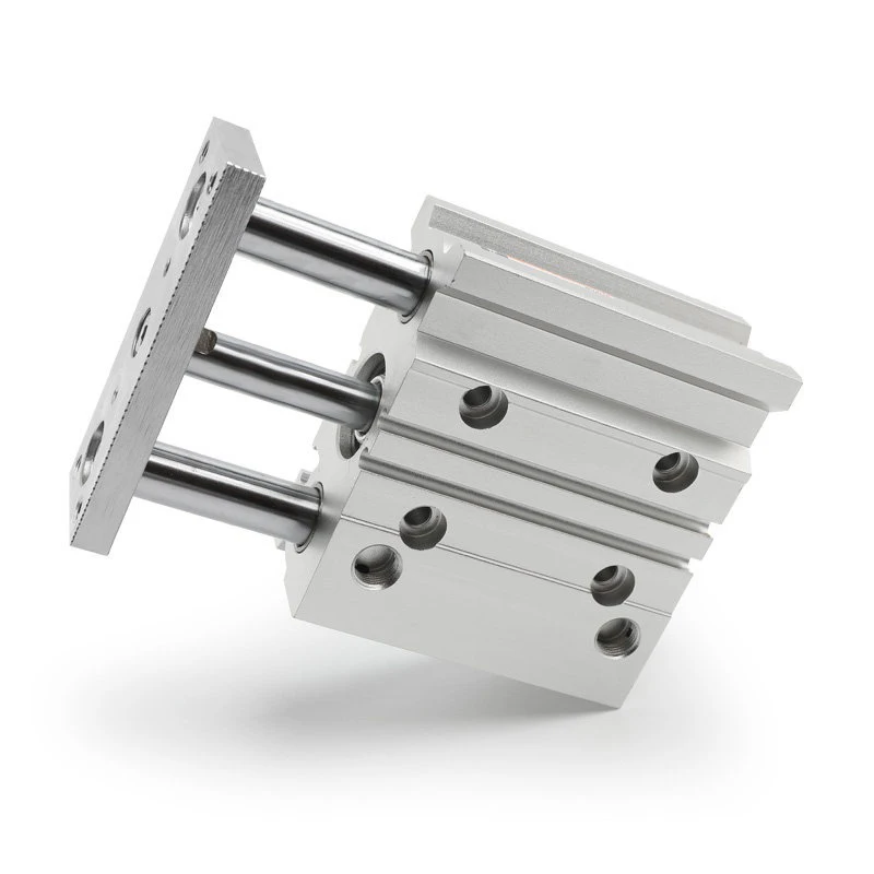 MGPL Compact Guide Cylinder 12 16 20 25 32 40 50 63MM Bore AFR Brand Ball Bushing Pneumatic Double Acting Stroke 10-300mm