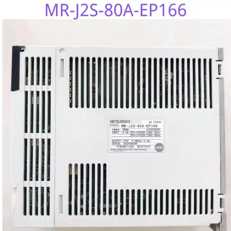 MR-J2S-80A-EP166  MR J2S 80A EP166 second-hand drive,normal function tested OK