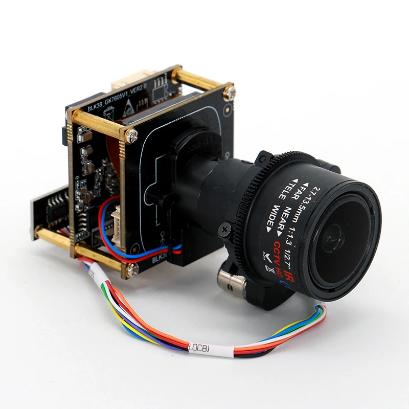 5MP IP Camera Module Motorized 5X Zoom Autofocus Lens STARVIS IMX335 GK7605V100 SDK RTSP CCTV Camera PCB Board SIP-K335G6-27135
