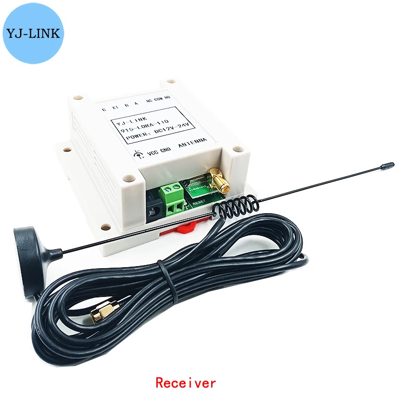 1CH 915MHz 868MHz Lora Remote I/O Controller Wireless Transmission Point-to-Point Relay Switch Module