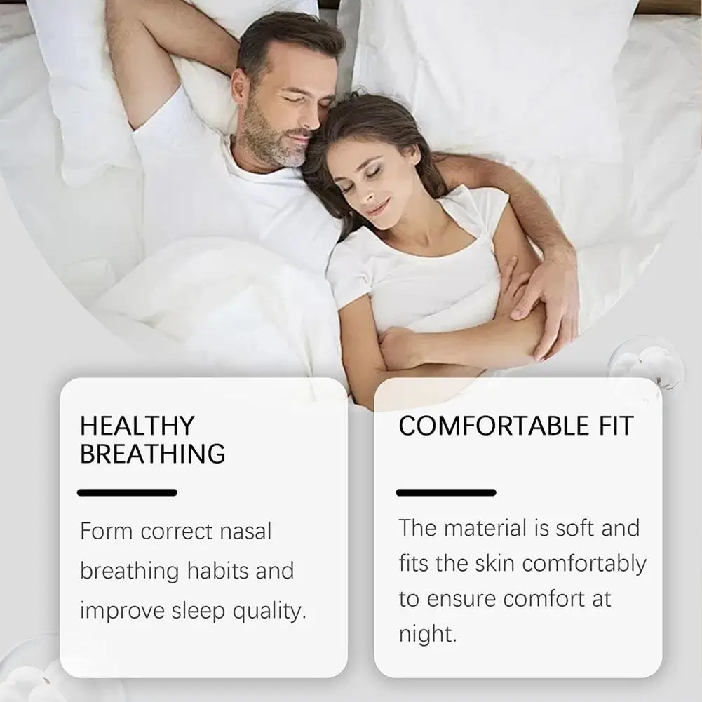 Anti Snurken Oplossing Mond Tape Slaap Strip Voor Snurken Mond Ademhaling Tape Om Slaap Te Verbeteren Mond Stickers Voor Thuis Trav R7E6