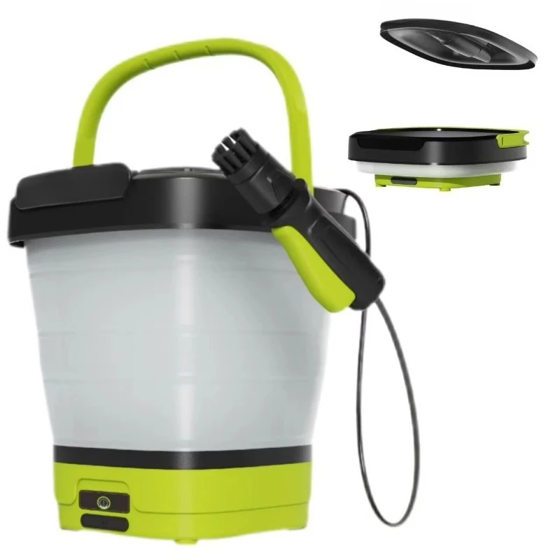 

Folding Compact Multifunctional Washing Machine Handheld Cordless 12v Rechargeable Nozzle Water Tank Washing Machine