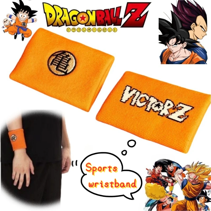 

Милые браслеты с героями аниме Dragon Ball Son Goku Kame Sennin Vegeta для мальчиков, удобные спортивные браслеты, впитывающие пот.