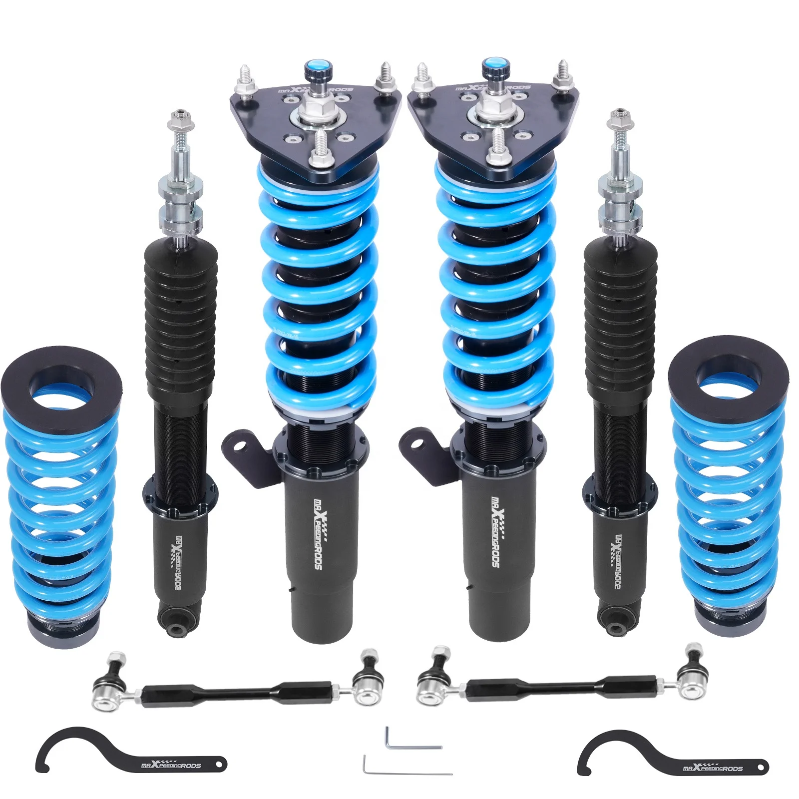 MaXpeedingrods 24-Level Coilovers Suspension Kit for VW Atlas (CA) 2018-2022 Twin -tube Shock Struts Daily Use