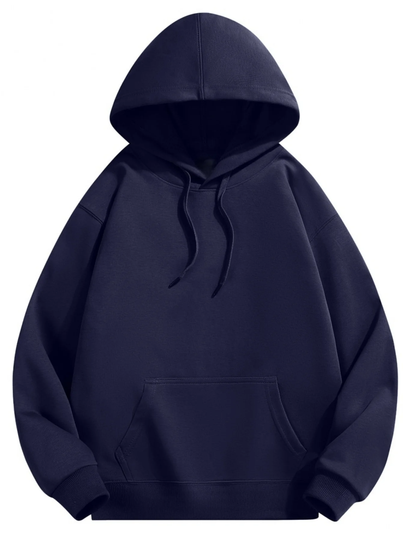 Men's Spring and Autumn New Hoodie, Solid Color Simple Inner Layer Casual Hoodie, Multi Functional Men's Sportswear