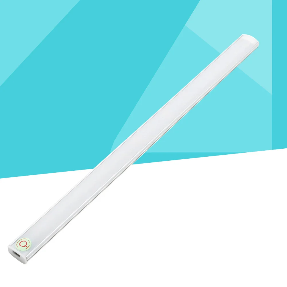 شريط إضاءة USB للتحكم باللمس، ضوء ليلي LED لغرفة النوم، خزانة المطبخ، مصباح مكتبي رفيع للغاية باللون الأبيض