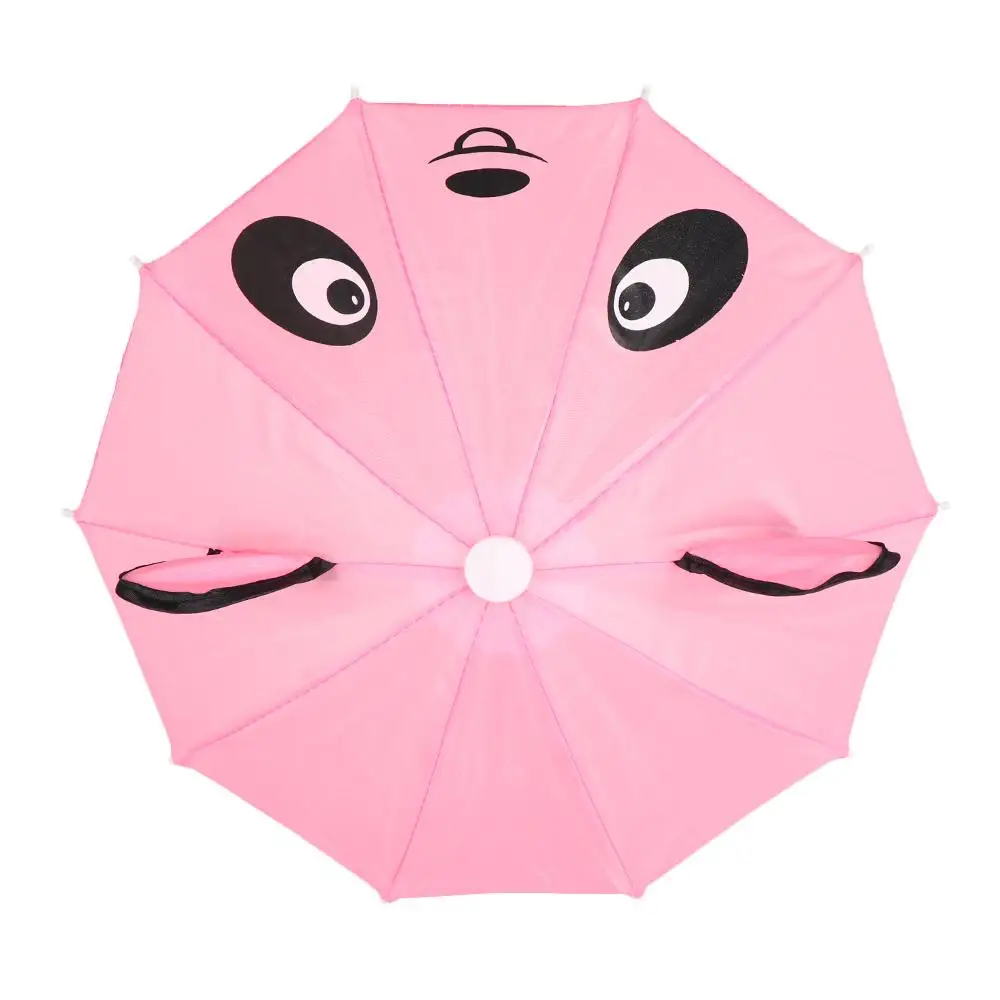 Parapluie de pluie et de soleil à motifs d'animaux, accessoires de beurre faits à la main, jouets d'extérieur, accessoires pour enfants, cadeau d'anniversaire pour filles