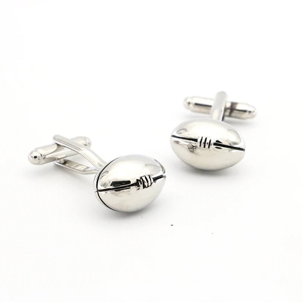 Manset Sepak Bola Desain Rugby Olahraga untuk Pria Bahan Tembaga Berkualitas Manset Warna Perak Grosir & Eceran