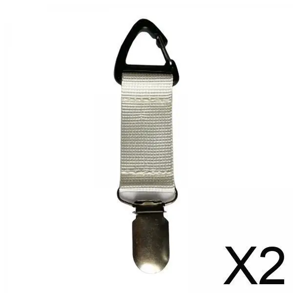 

Travel Hat Clip Portable Durable Webbing Cap Holder Multifunctional Accessory for Luggage Purse Outdoor Use