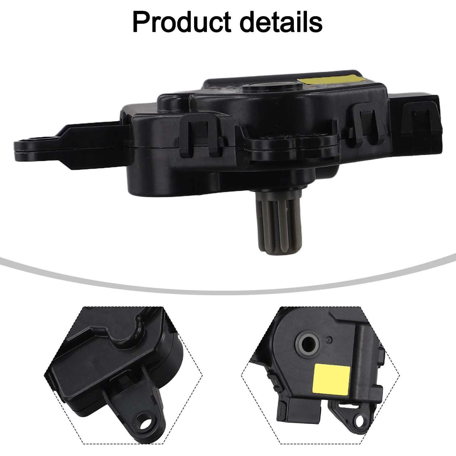 Newest Black Plastic Car Heater Blend Door Actuator Motor For Hyundai For Elantra OEM Part Number 97159-1H050 Car Accessories