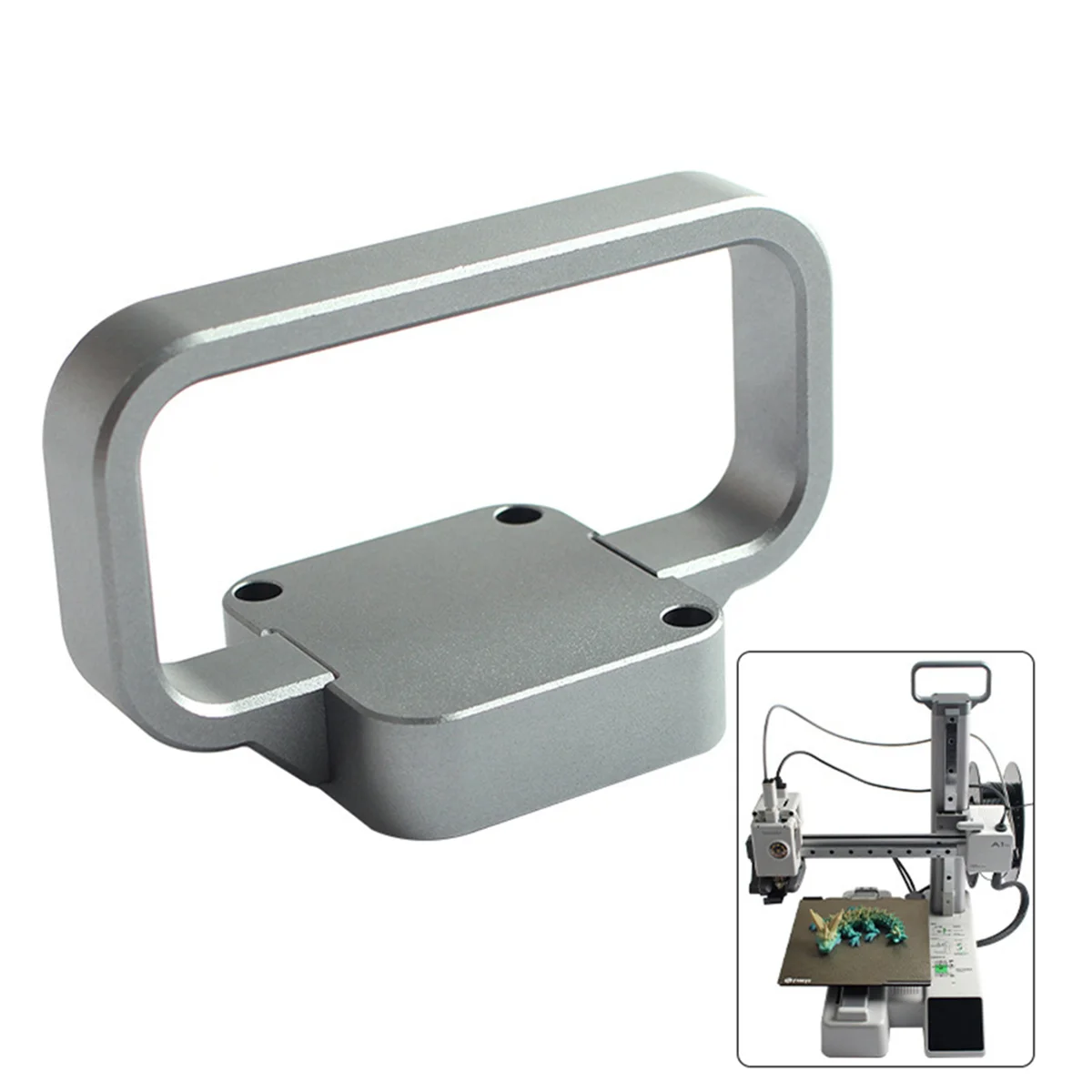 For Bambu A1 Mini All Metal Handle CNC AL6061 Material Kit Easy to Hold for Bambu Lab A1 MINI 3D