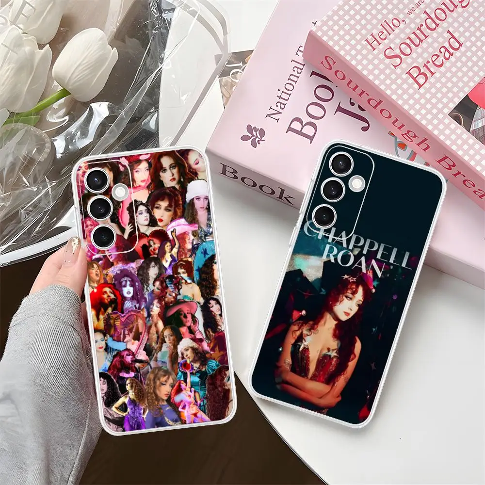 

Чехол для мобильного телефона Chappell Roan для Samsung Galaxy S25 S24 S23 S22 S21Plus FE, ультра прозрачный цветной чехол для мобильных телефонов