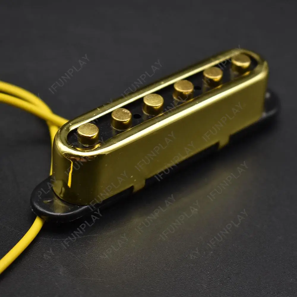 1Pc Electric Guitar Pickup Open Type 6 Strings Neck Pickup for TL Electric Guitar Chrome Gold Guitarra Accessories New