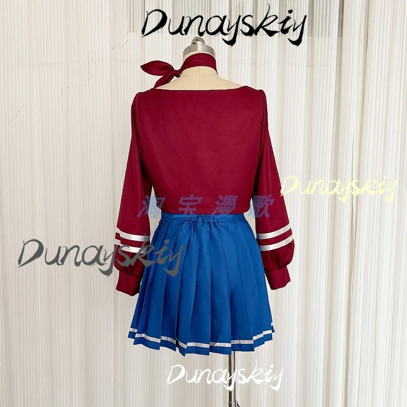 MiSide Crazy Mita Cosplay Game Cosplay Costume Wig Women Primary Yandere Outfit Halloween Party RolePlay RolePlay Customized