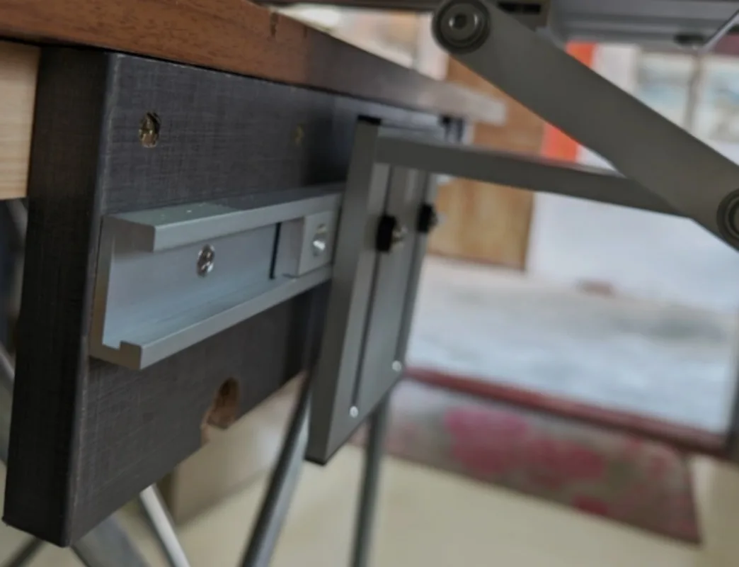 For Woodworking T‑Slot Push Handle Slider, Table Saw Inverted DIY Fence Limit Stop, Workbench Feeding Guide Jig For Panel Proces
