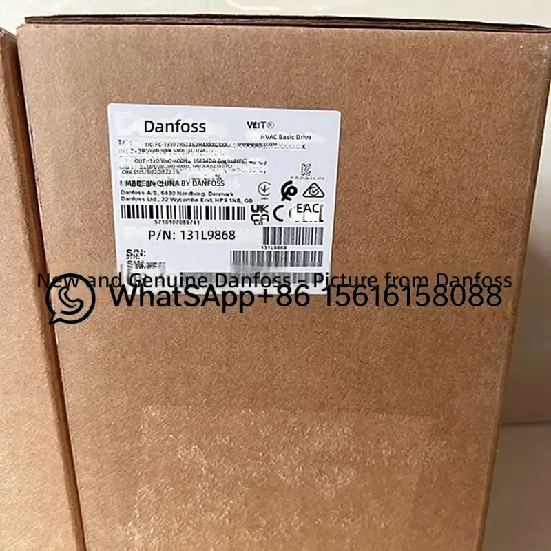 DANFOSS VFD FC-101P7K5T4E20H4XXCXXXSXXXXAXBXCXXXXDX 131L9868 AC Drive Inverter Variable Frequency Drive Motor Controller