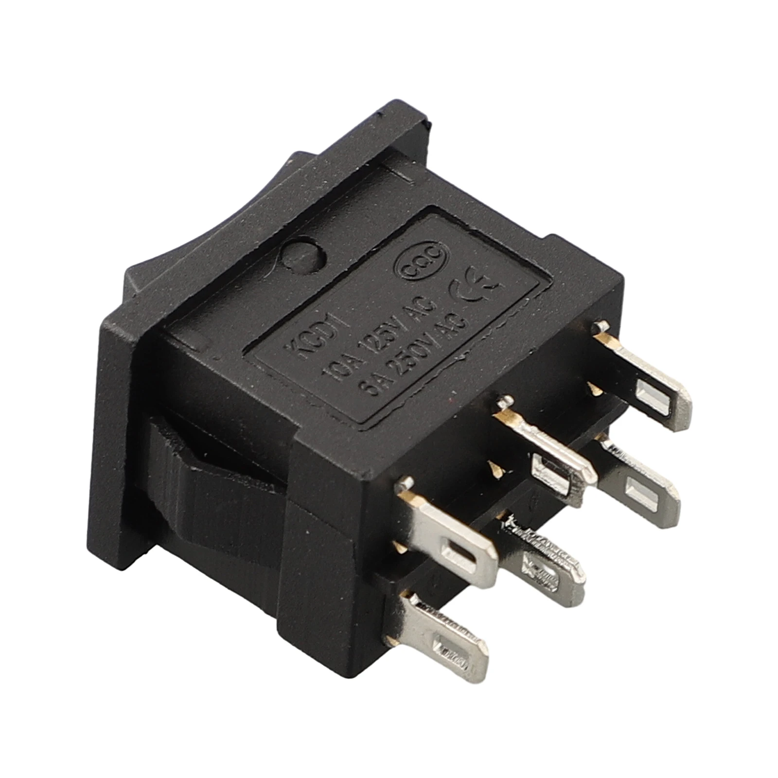 On/Off Rocker Switch 6Pin 3Way Gears Rectangle 250V 3A DIY Electrical Project Large Open/close Rocker Switches