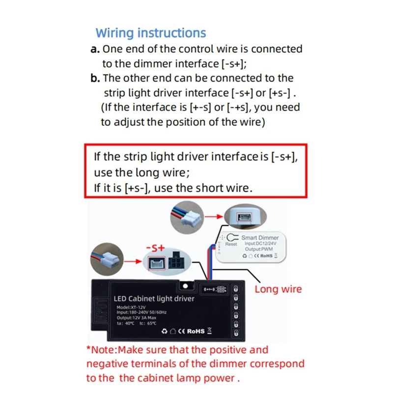 Tuya Wifi Smart Dimmer Timing Switch For LED Cabinet Light Driver Works For Google Home Alexa Alice