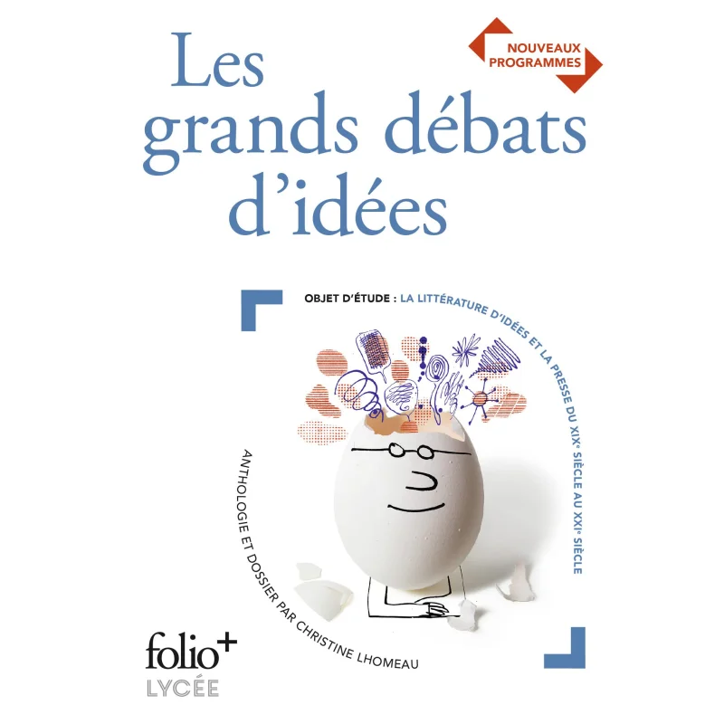

LES GRANDS DEBATS DIDEES Folio High School Gallimard 9782072897344 Book