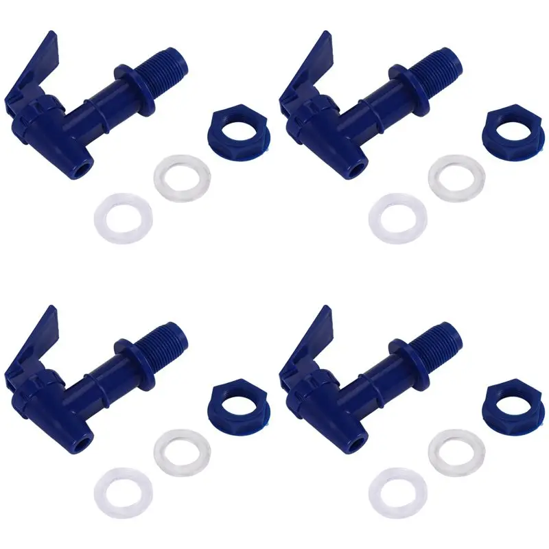 

Глобальная распродажа - Набор из 4 сменных кранов-дозаторов для бутылок с водой, многоразовые насадки-краны для диспенсеров, для воды и напитков