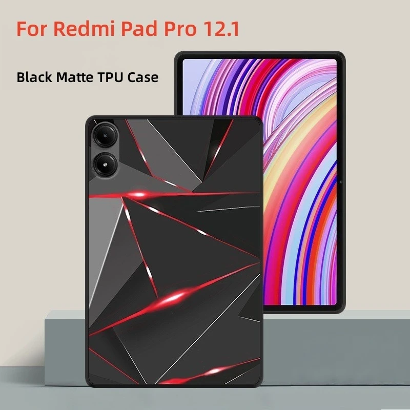 

Чехол для Xiaomi Redmi Pad Pro 12,1 дюйма, 2024 Ультратонкий Мягкий матовый чехол из ТПУ для Redmi Pad Pro 12,1 дюйма, силиконовый защитный чехол