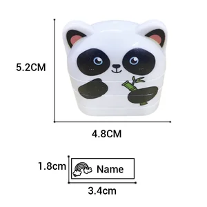 Double Waterproof Layer Name Stamp for children's clothing, Student Personalized Seal, Black and White Ink, Childhood Garden Stamp 11 Main Sales Stamps - №8