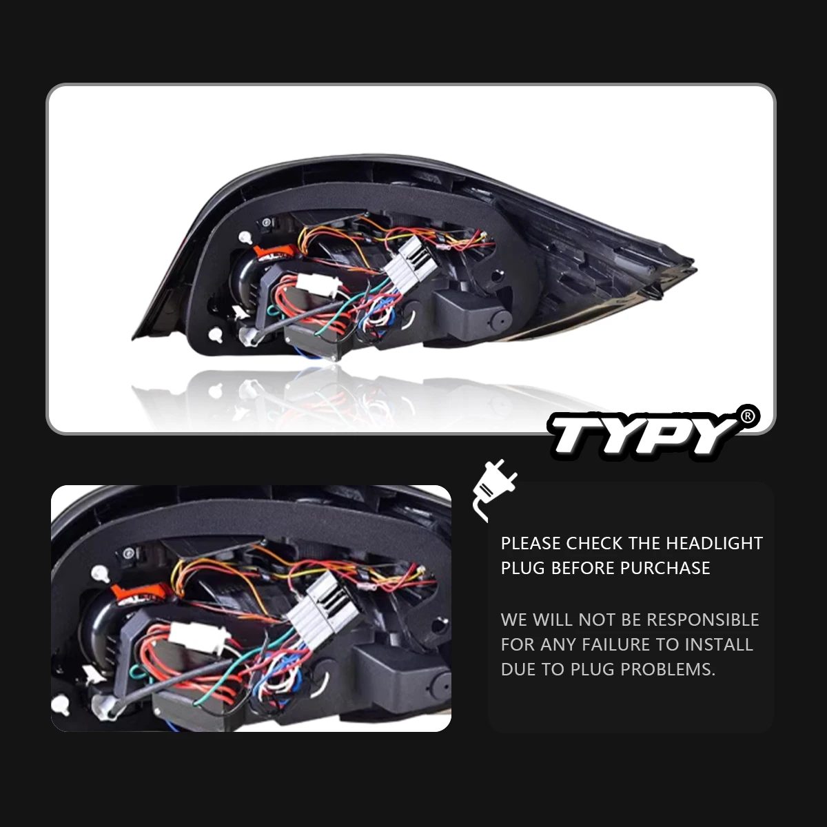 

Car Tail Lights For BMW 5 Series E60 2003-2009 LED Car Tail Lamps Daytime Running Lights Dynamic Turn Signals