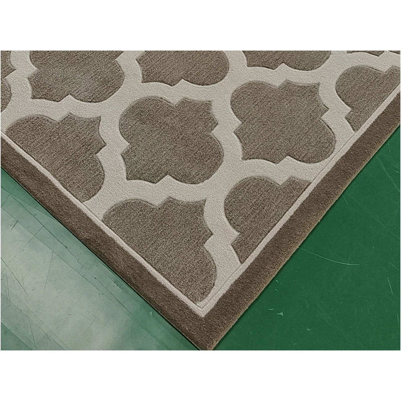 Tapete de área fofa 3D de tamanho grande personalizado de alta qualidade, tapete de pelusa tufado feito à mão para sala de estar de hotel