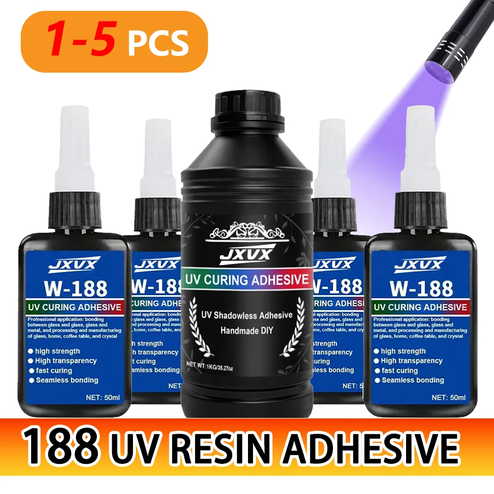 

УФ-отверждаемый клей на основе смолы для изготовления украшений своими руками Рукоделие и моделирование Высокая прозрачность, быстрое высыхание, высокая твердость