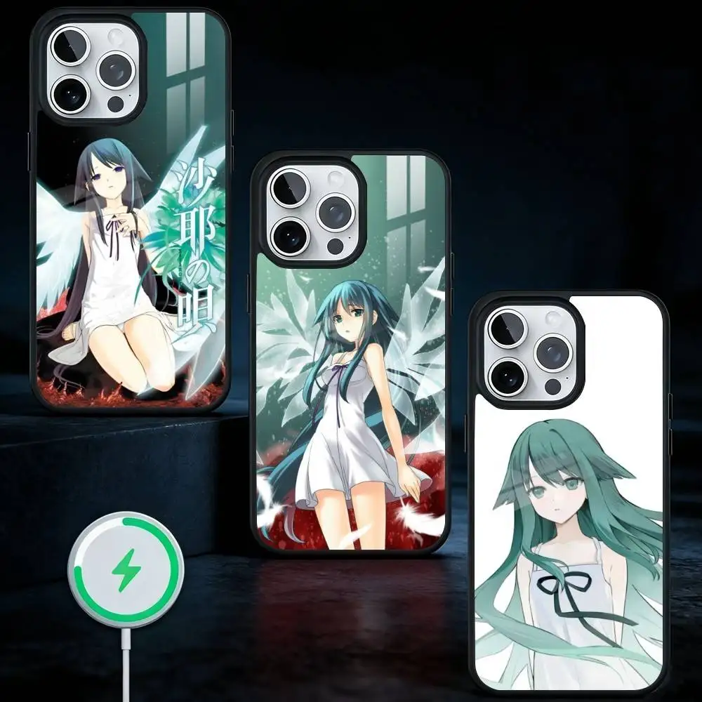 

S-Saya no U-Uta Phone Case For iPhone17,16,15,14,13 Plus,Pro Max Magnetic For Magsafe Wireless Charging