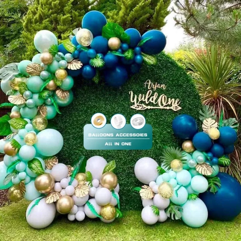 Forest System Arch Balloon Eco-Friendly Latex Balloons for Party Decoration Wedding Baby Shower Birthday Events
